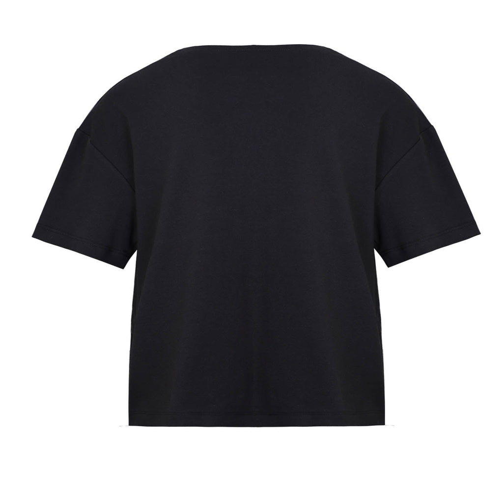 Hand-Painted Oversized Black T Shirt for Kids - Cityz Atelier lumiere