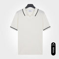 Mens Sophisticated Knit Short-sleeve Top - Cityz Atelier lumiere