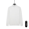 Mens Turtleneck Knitted Solid-Color Sweater - Cityz Atelier lumiere