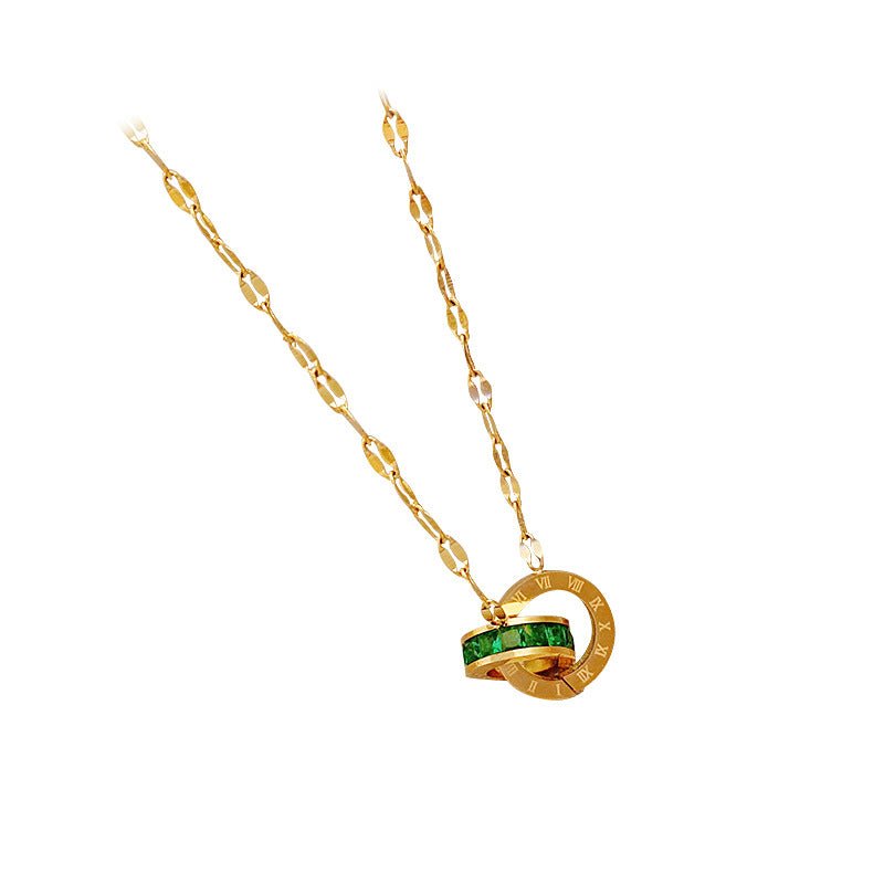 Necklace Pendant Ins Wind Clavicle Chain Simple Couple Neck Jewelry - Cityz Atelier lumiere