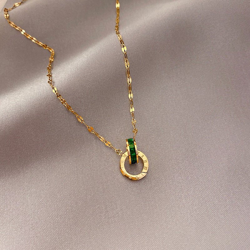 Necklace Pendant Ins Wind Clavicle Chain Simple Couple Neck Jewelry - Cityz Atelier lumiere