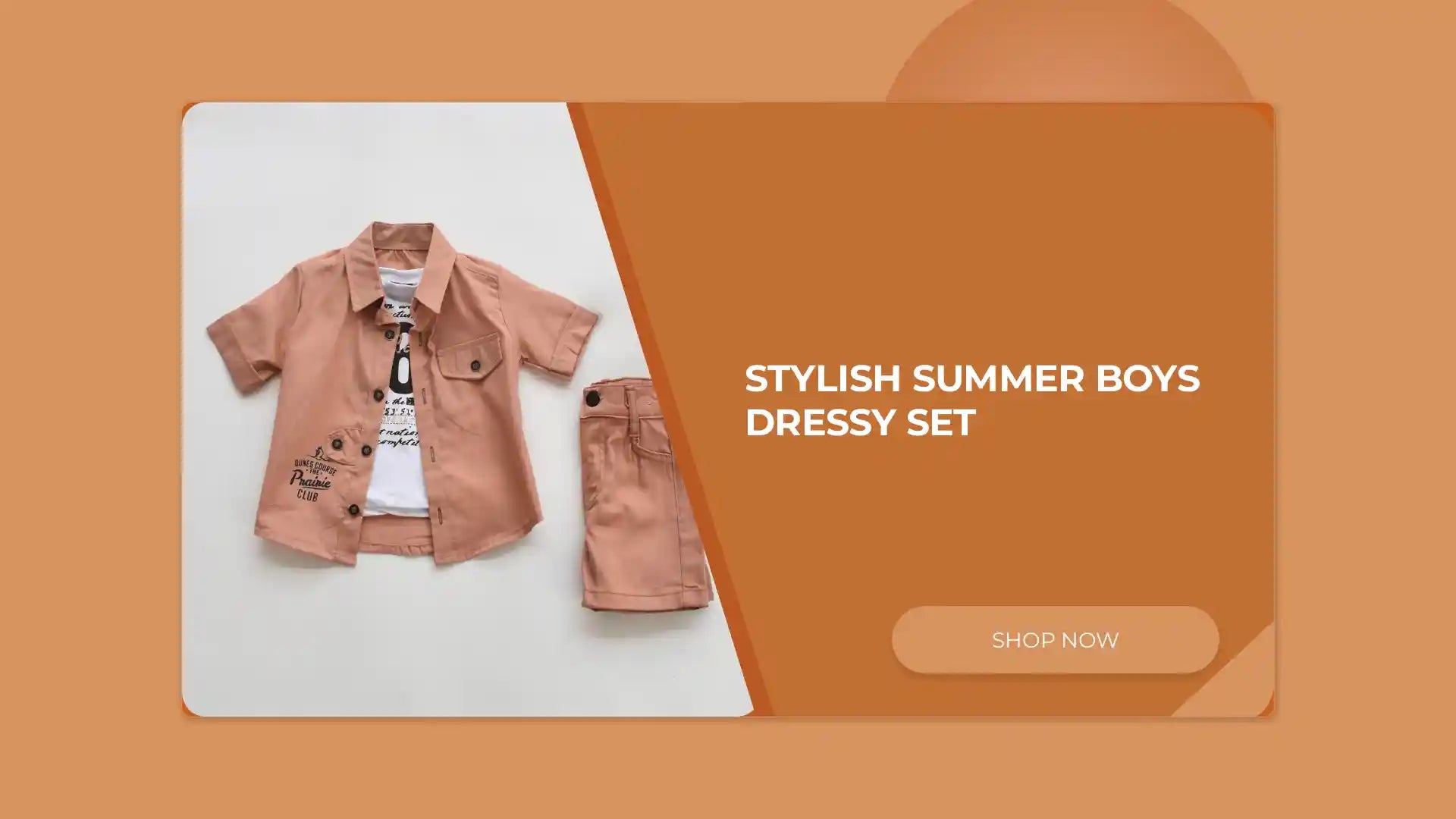 Stylish Summer Boys Dressy Set by@Outfy