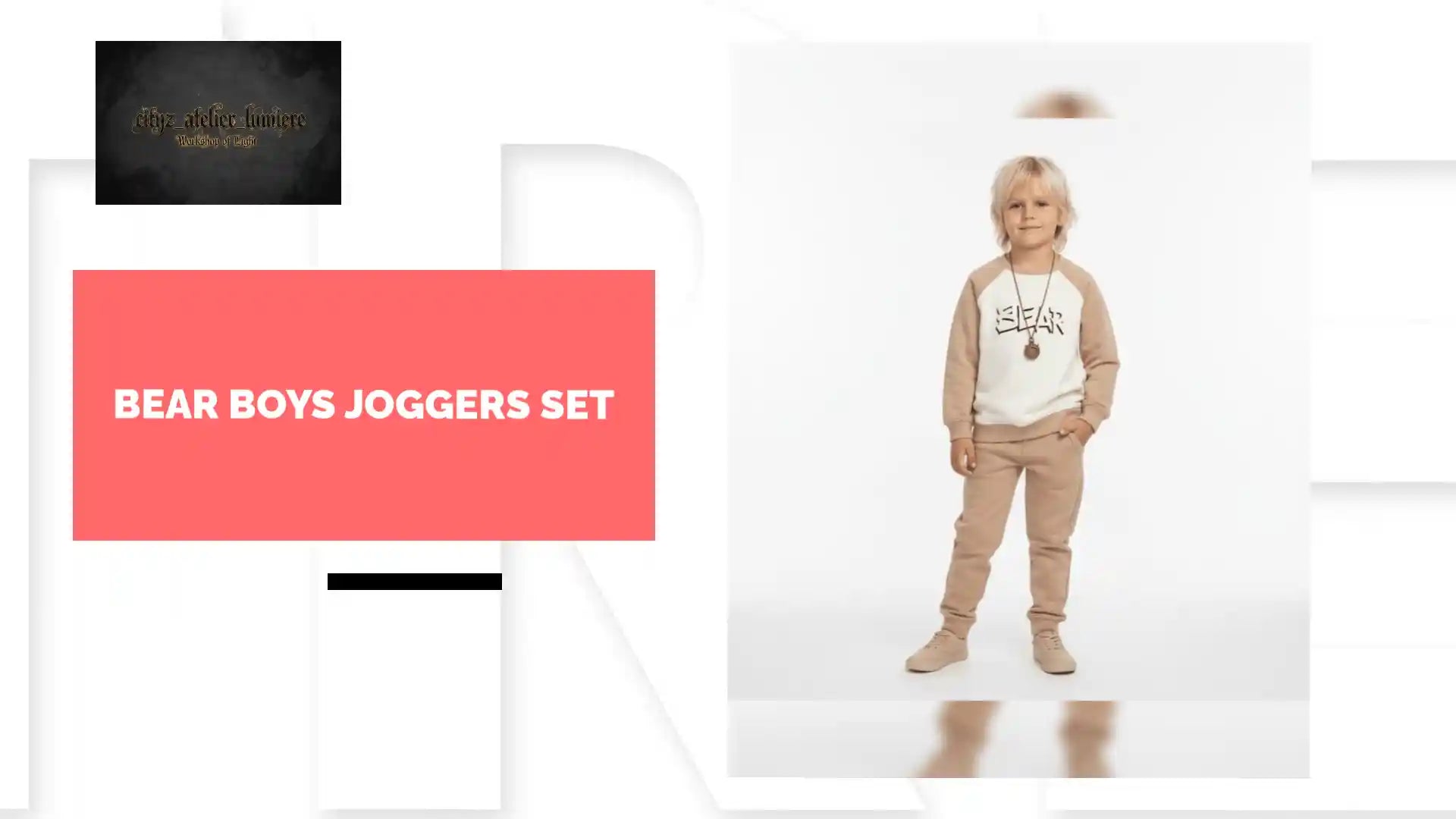 BEAR Boys Joggers Set by@Outfy