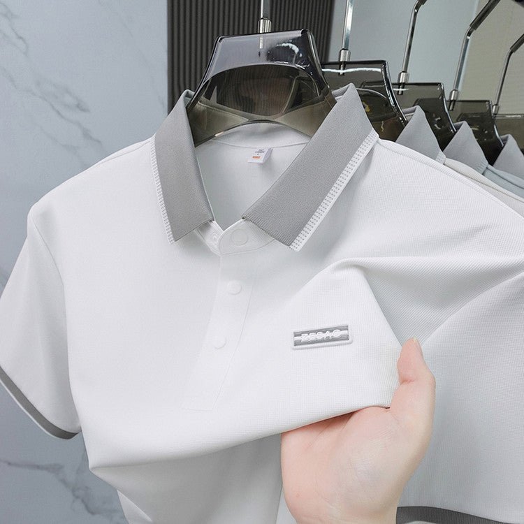 Seamless Ice Silk Mens Short-Sleeve T-Shirt - Cityz Atelier lumiere