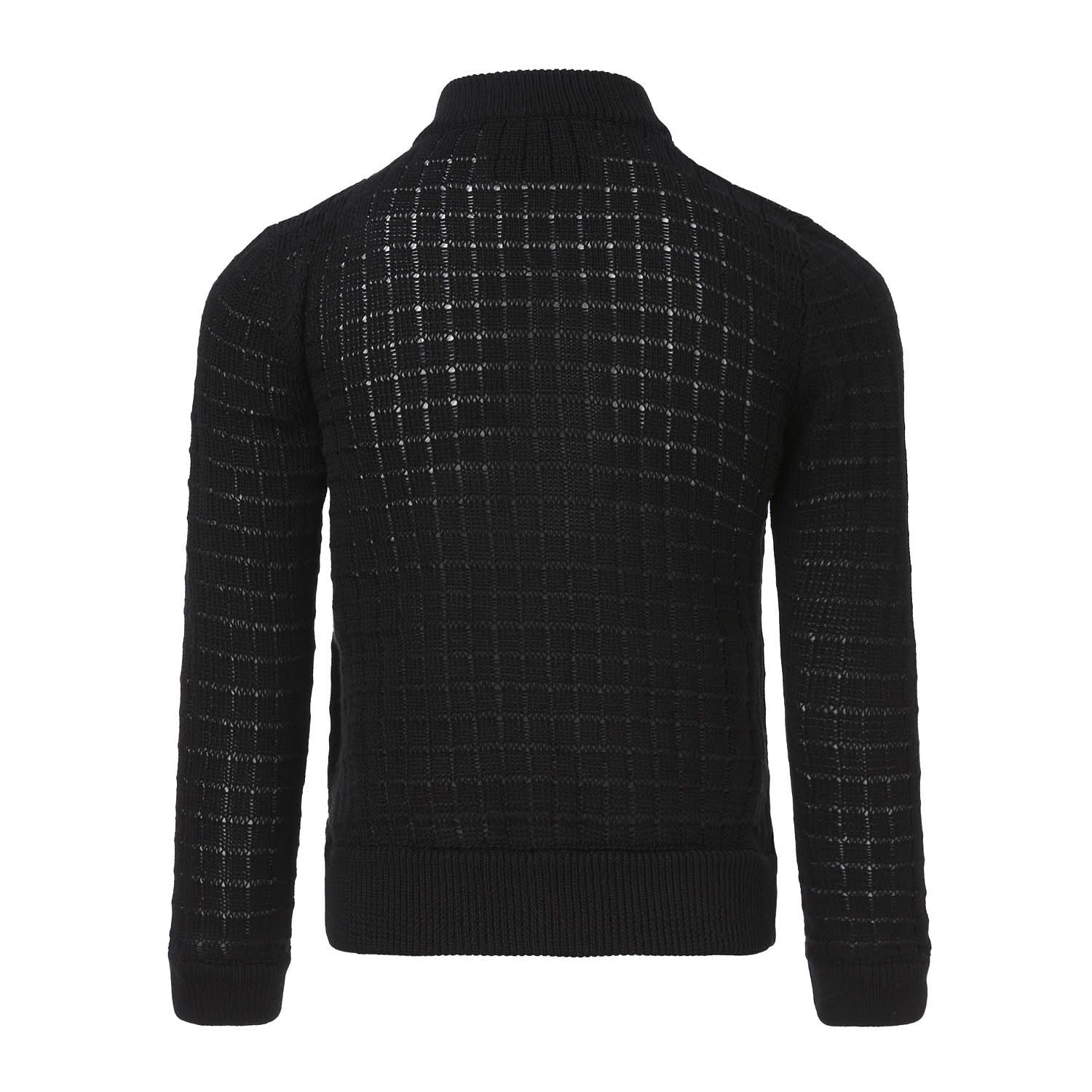 The Buttoned Summer Cardigan — Black - Cityz Atelier lumiere